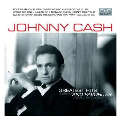 2LP Johnny Cash: Greatest Hits And Favorites (remastered) (180g) (limited Edition) (transparent 