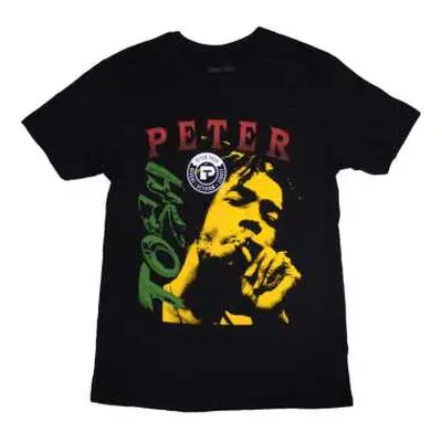 Peter Tosh Unisex T-shirt: Smokin' (small) S