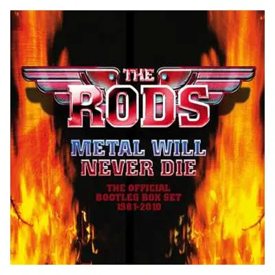 4CD The Rods: Metal Will Never Die - Official Bootleg Box Set 1981-2010