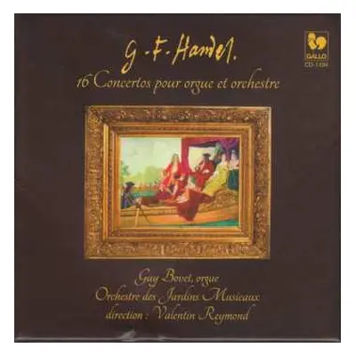 3CD Georg Friedrich Händel: Les Concertos Pour Orgue / The Organ Concertos = Die Orgelkonzerte