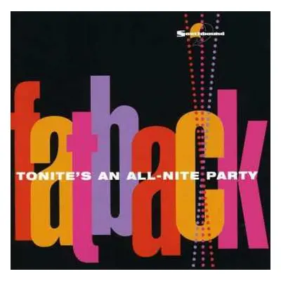 CD The Fatback Band: Tonite's An All-Nite Party