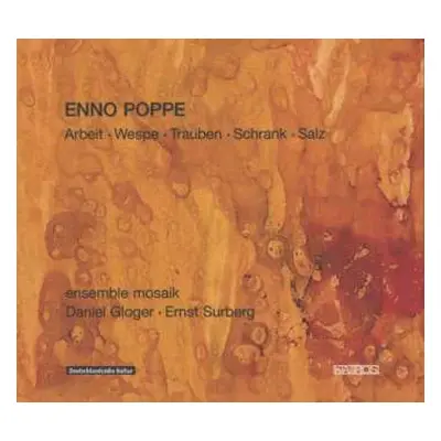 CD Enno Poppe: Schrank