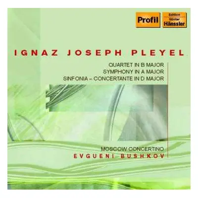 CD Ignaz Pleyel: Symphonie In A