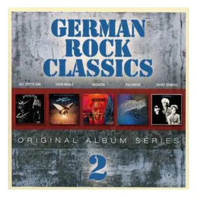 5CD/Box Set Various: German Rock Classics 2