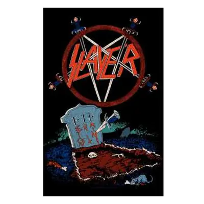 Slayer Textile Poster: Reign In Pain