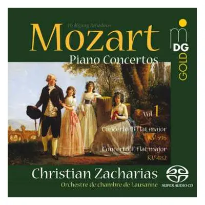 SACD Wolfgang Amadeus Mozart: Klavierkonzerte Vol.1