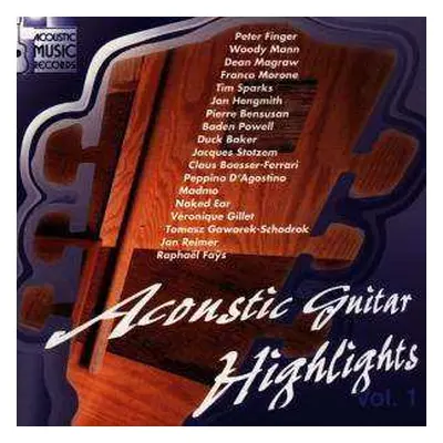 CD Various: Acoustic Guitar Highlights Vol. 1