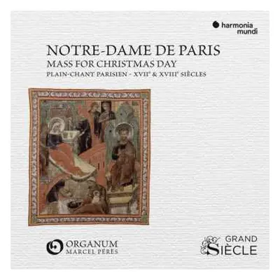 CD Ensemble Organum: Notre-Dame De Paris Mass For Christmas Day