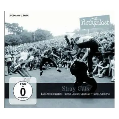 2CD/DVD Stray Cats: Live At Rockpalast - 1983 Loreley Open Air + 1981 Cologne