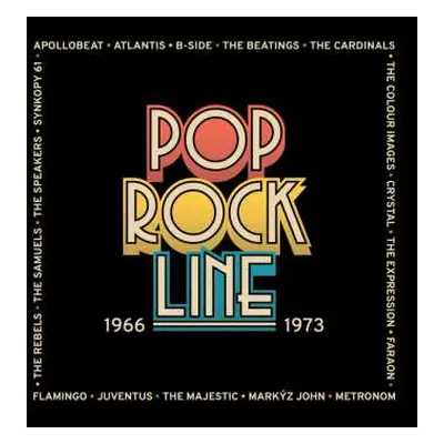 2CD Various: Pop Rock Line 1966 — 1973