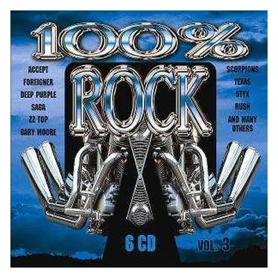 6CD Various: 100% Rock Vol. 3