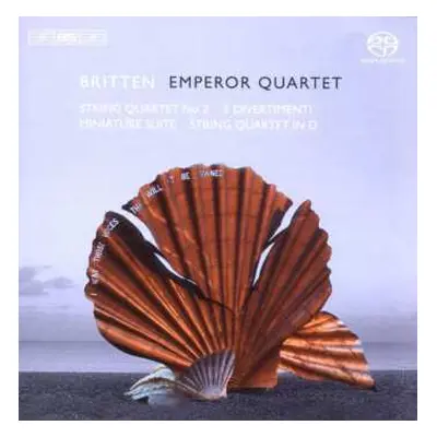 SACD Benjamin Britten: Sämtliche Werke Für Streichquartett Vol.1