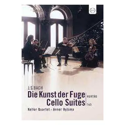 DVD Johann Sebastian Bach: Die Kunst Der Fuge Bwv 1080 Für Streichquartett