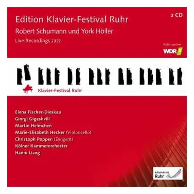 2CD/Box Set Robert Schumann: Edition Klavier-Festival Ruhr: Robert Schumann Und York Höller (Liv