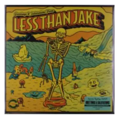 LP Less Than Jake: Greetings & Salutations (aquamarine Vinyl) (indie Exclusive Edition)