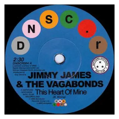 SP Jimmy James & The Vagabonds: This Heart Of Mine / Let Love Flow On