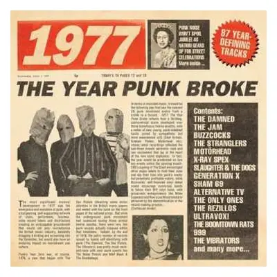 3CD Various: 1977: The Year Punk Broke