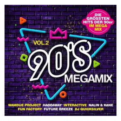 2CD Various: 90's Megamix Vol. 2