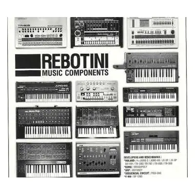 2LP Arnaud Rebotini: Music Components CLR