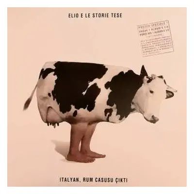 2LP Elio E Le Storie Tese: Italyan, Rum Casusu Çikti CLR | LTD