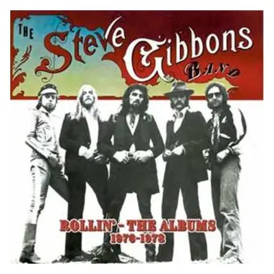 5CD/Box Set Steve Gibbons Band: Rollin' (The Albums 1976-1978)