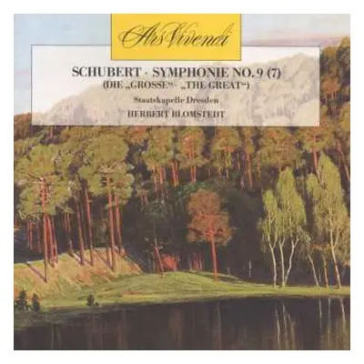 CD Franz Schubert: Symphonie no 9