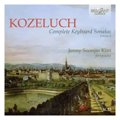 4CD Leopold Kozeluch: Sämtliche Sonaten Für Tasteninstrumente Vol.3