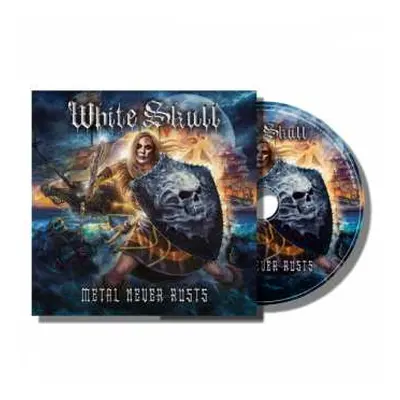 CD White Skull: Metal Never Rusts DIGI