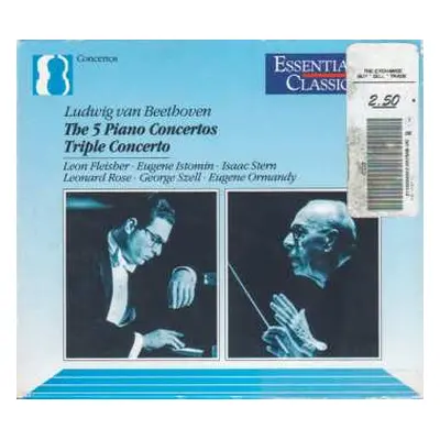 3CD Ludwig van Beethoven: The 5 Piano Concertos / Triple Concerto