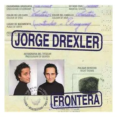 LP/CD Jorge Drexler: Frontera