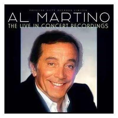 CD Al Martino: Live In Concert Recordings