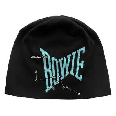 David Bowie Unisex Beanie Hat: Let's Dance Jd Print