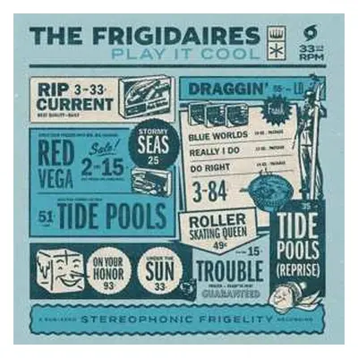 CD The Frigidaires: Play It Cool