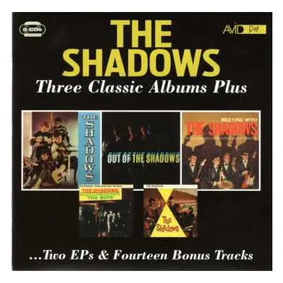 CD The Shadows: Three Classic Albums Plus...