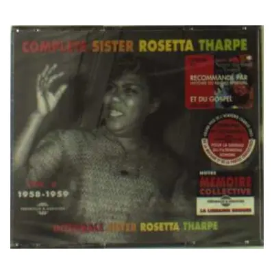 2CD Sister Rosetta Tharpe: Complete Sister Rosetta Tharpe Vol. 6: 1958-1959