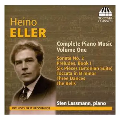 CD Sten Lassmann: Complete Piano Music Volume One