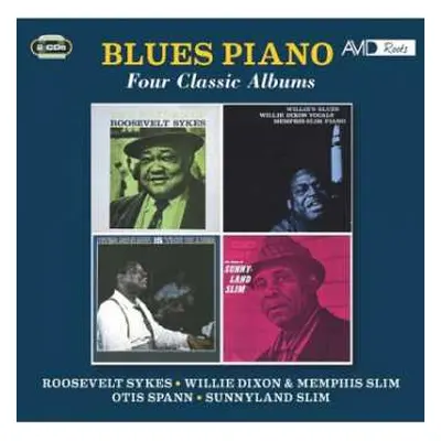 2CD Various: Blues Piano - Four Classic Albums