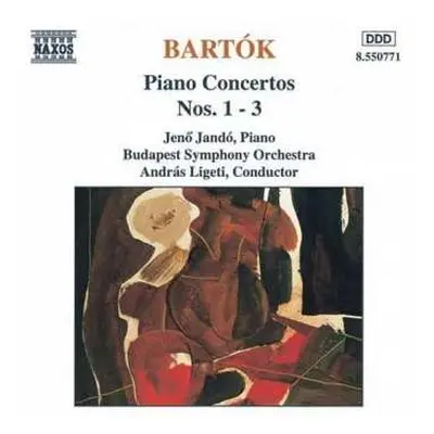 CD Béla Bartók: Piano Concertos Nos. 1-3