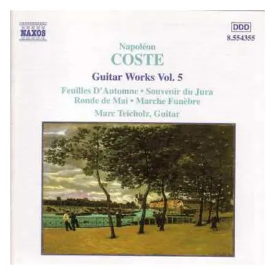 CD Napoléon Coste: Guitar Works Vol. 5