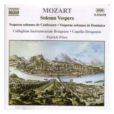 CD Wolfgang Amadeus Mozart: Solemn Vespers