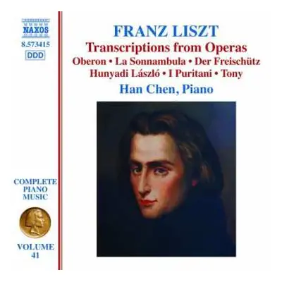 CD Franz Liszt: Klavierwerke Vol.41 - Transcriptions From Operas