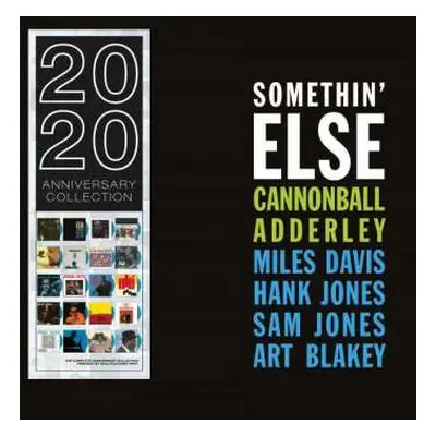 LP Cannonball Adderley: Somethin' Else CLR