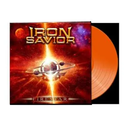 LP Iron Savior: Firestar (ltd.gtf.orange Vinyl)