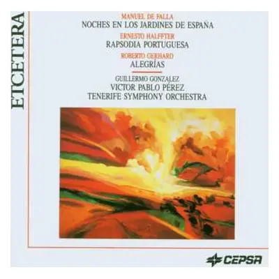 CD Ernesto Halffter: Rapsodia Portuguesa Für Klavier & Orchester