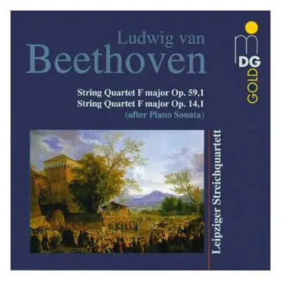 CD Ludwig van Beethoven: String Quartet F Major Op. 59,1: String Quartet F Major Op. 14,1 (After