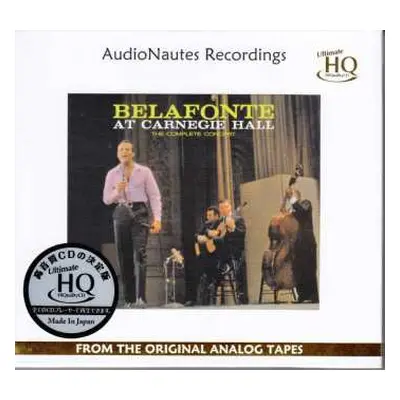 2CD Harry Belafonte: Belafonte At Carnegie Hall The Complete Concert NUM | LTD