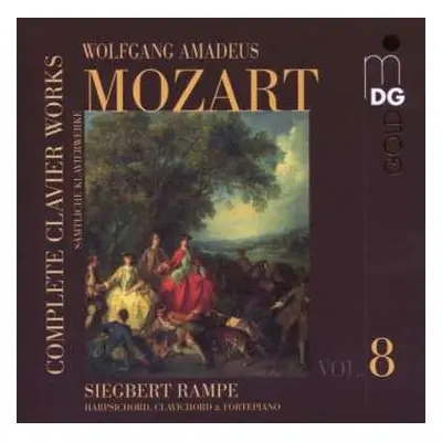 CD Wolfgang Amadeus Mozart: Complete Clavier Works = Sämtliche Klavierwerke Vol. 8