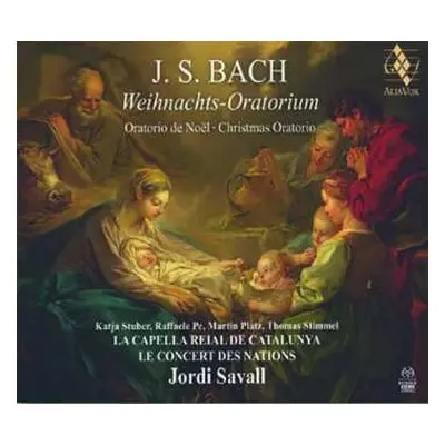 2SACD Jordi Savall: J.S. Bach. Weihnachts-Oratorium/Oratorio de Noël/Christmas Oratorio