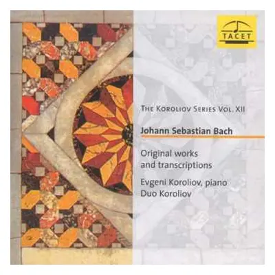 CD Johann Sebastian Bach: Klavierwerke "original Works And Transcriptions"