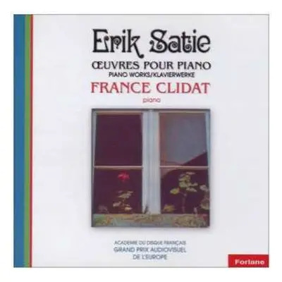 CD Eric Satie: Œuvres Pour Piano